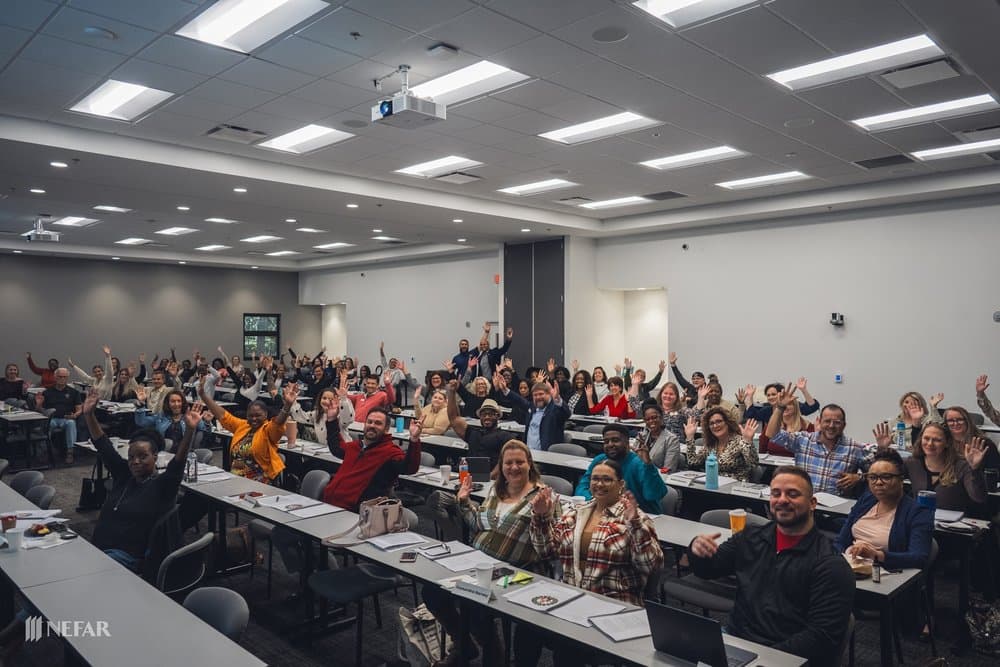 Group of people in a conference